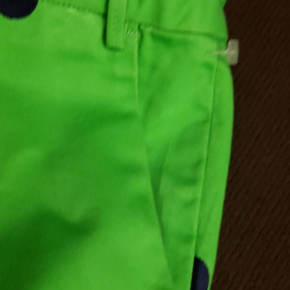 Crewcuts Green/Blue Dots Long Pants Size 8 - Picture 8 of 8